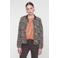 Geisha tussenjas met print - camel