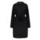 Geisha blousejurk met ceintuur - zwart