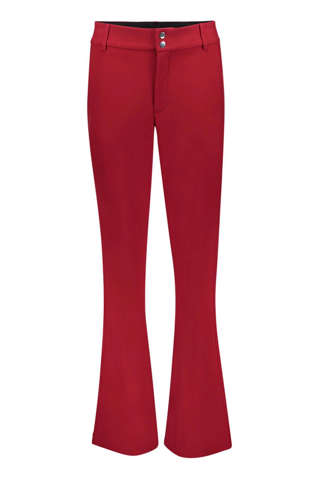 Geisha flared broek - rood