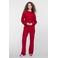 Geisha flared broek - rood