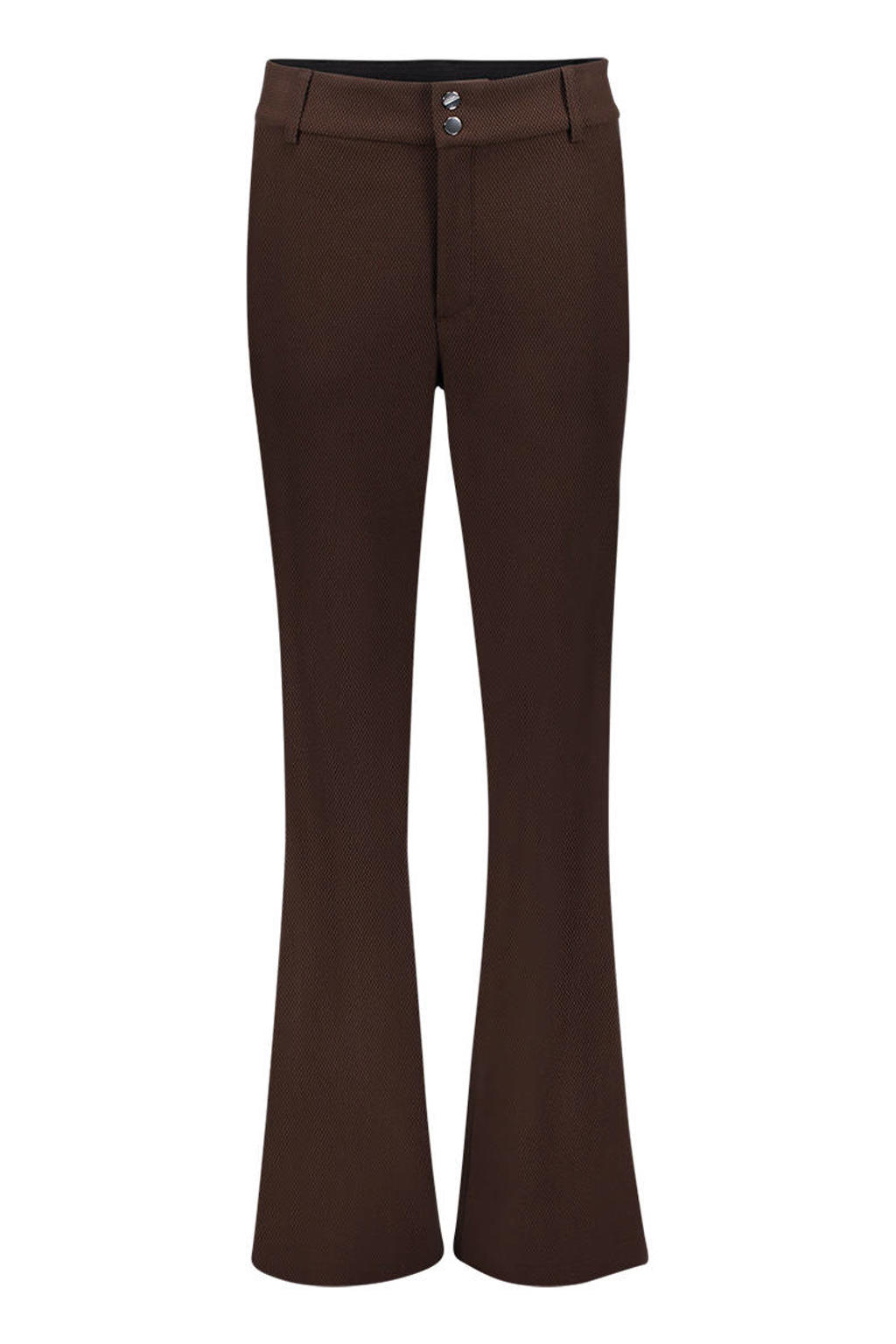 Geisha flared broek - bruin
