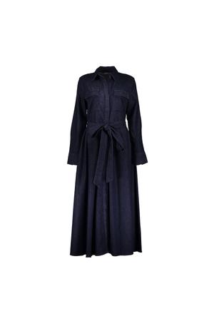 maxi spijkerjurk - dark blue