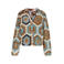 Geisha katoenen gebreid vest - bruin
