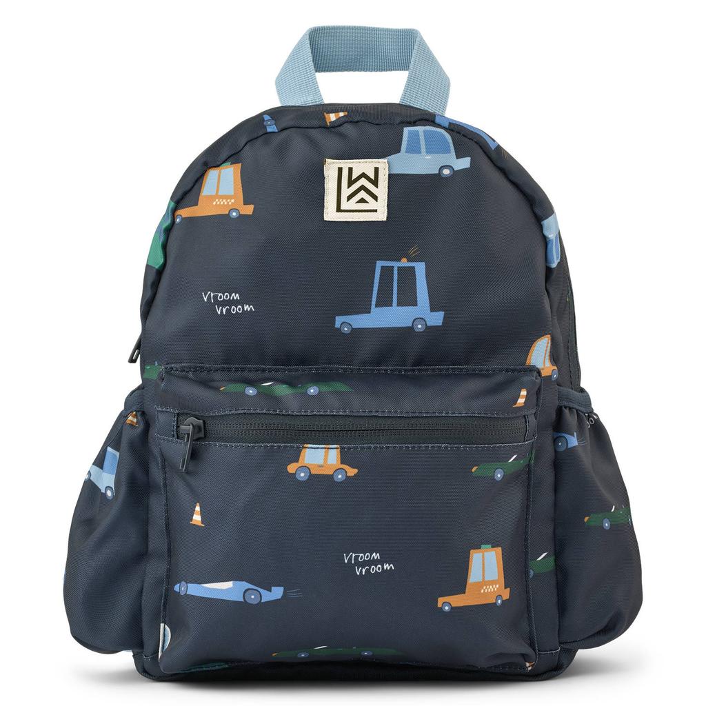 Liewood rugzak met print - donkerblauw