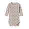 LIL' ATELIER BABY wollen romper - beige/roze