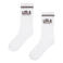 The Lola Club Lola sokken met logo (set van 2) - donkerbruin
