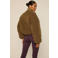 The Lola Club teddy bomberjack - groen