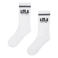 The Lola Club Lola sokken met logo (set van 2) - zwart