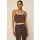 The Lola Club sporttop - donkerbruin