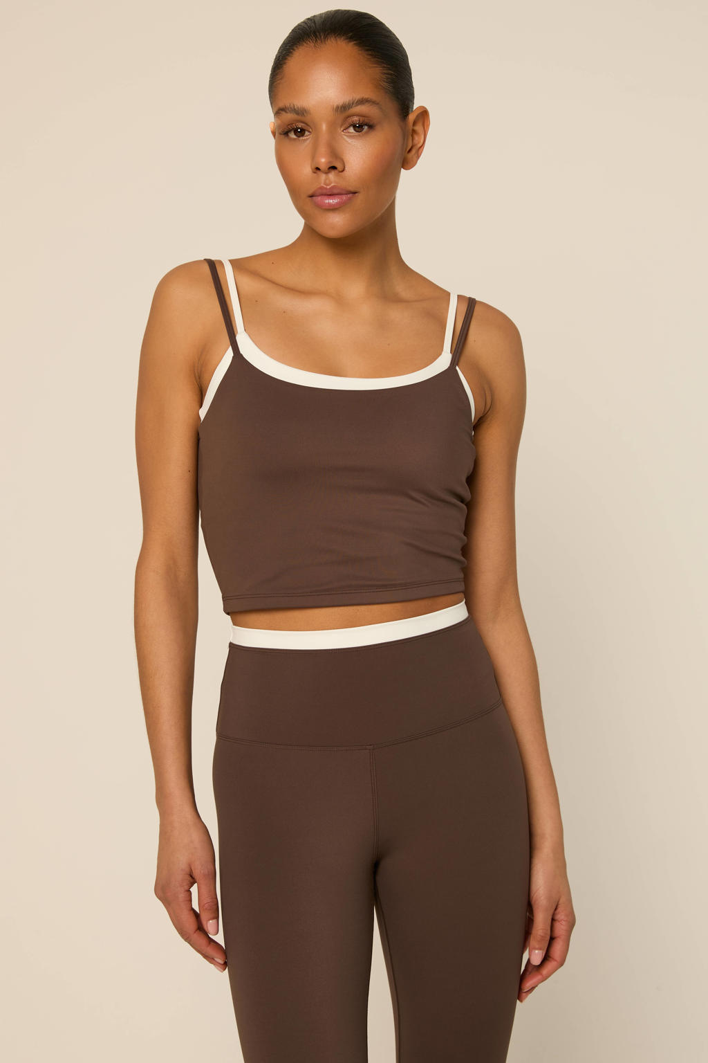 The Lola Club sporttop - donkerbruin