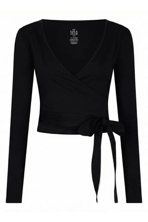 sporttop - zwart