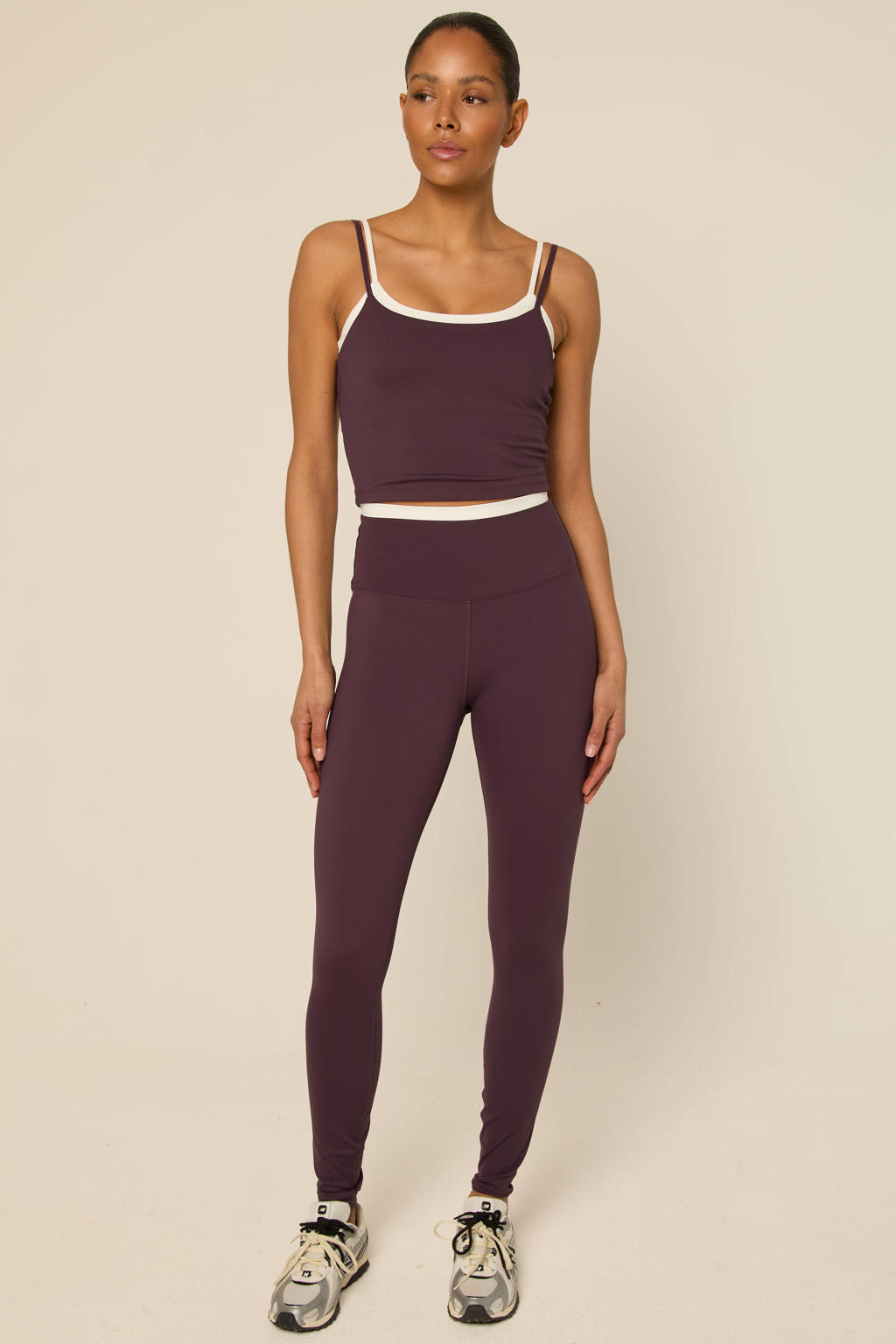 The Lola Club sportlegging - donkerrood