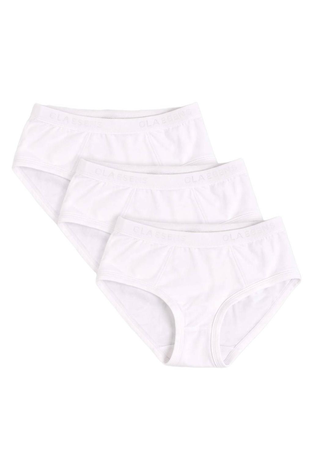 Claesen's Meisjes Slip 3-pack Wit