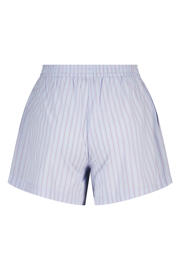 thumbnail: America Today straight leg casual short met krijtstreep - blauw