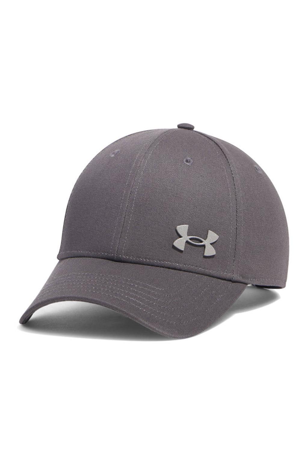 Under Armour Essential katoenen pet met logo - grijs