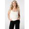 MS Mode aansluitend top Plus Size - ecru