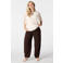 MS Mode blousetop met plooien Plus Size - ecru