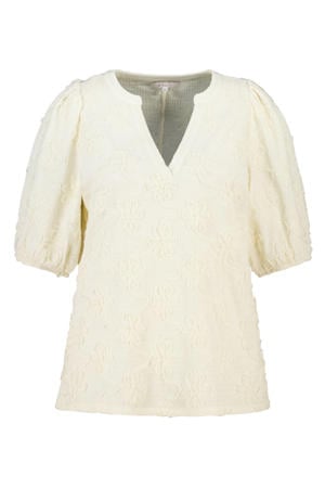 rechtvallend blousetop Plus Size - ecru