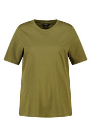 thumbnail: MS Mode T-shirt Plus Size - olijfgroen