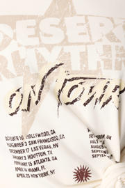 thumbnail: MS Mode rechtvallend T-shirt Plus Size met print - ecru