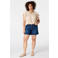 MS Mode broderie top met glitters Plus Size - zand