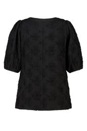thumbnail: MS Mode rechtvallend blousetop Plus Size - zwart