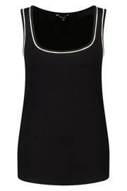 thumbnail: MS Mode aansluitend top Plus Size - zwart