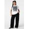MS Mode T-shirt Plus Size met print - wit