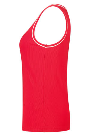 aansluitend top Plus Size - rood