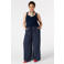 MS Mode aansluitend top Plus Size - donkerblauw