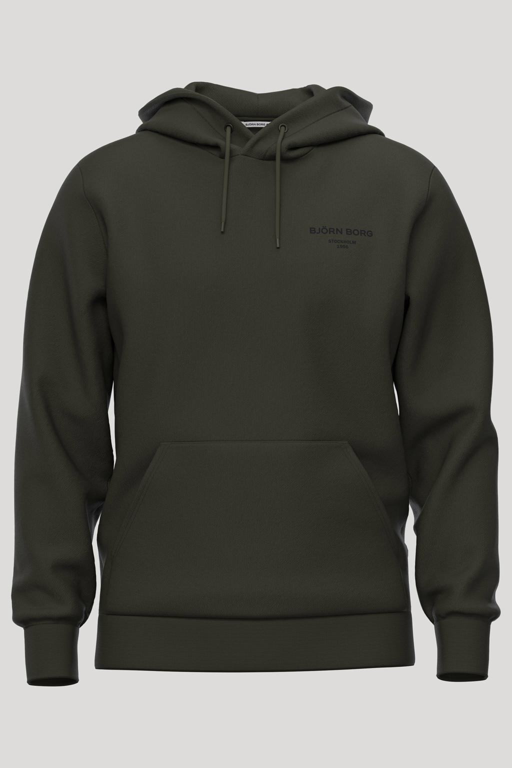 Björn Borg regular fit hoodie - groen