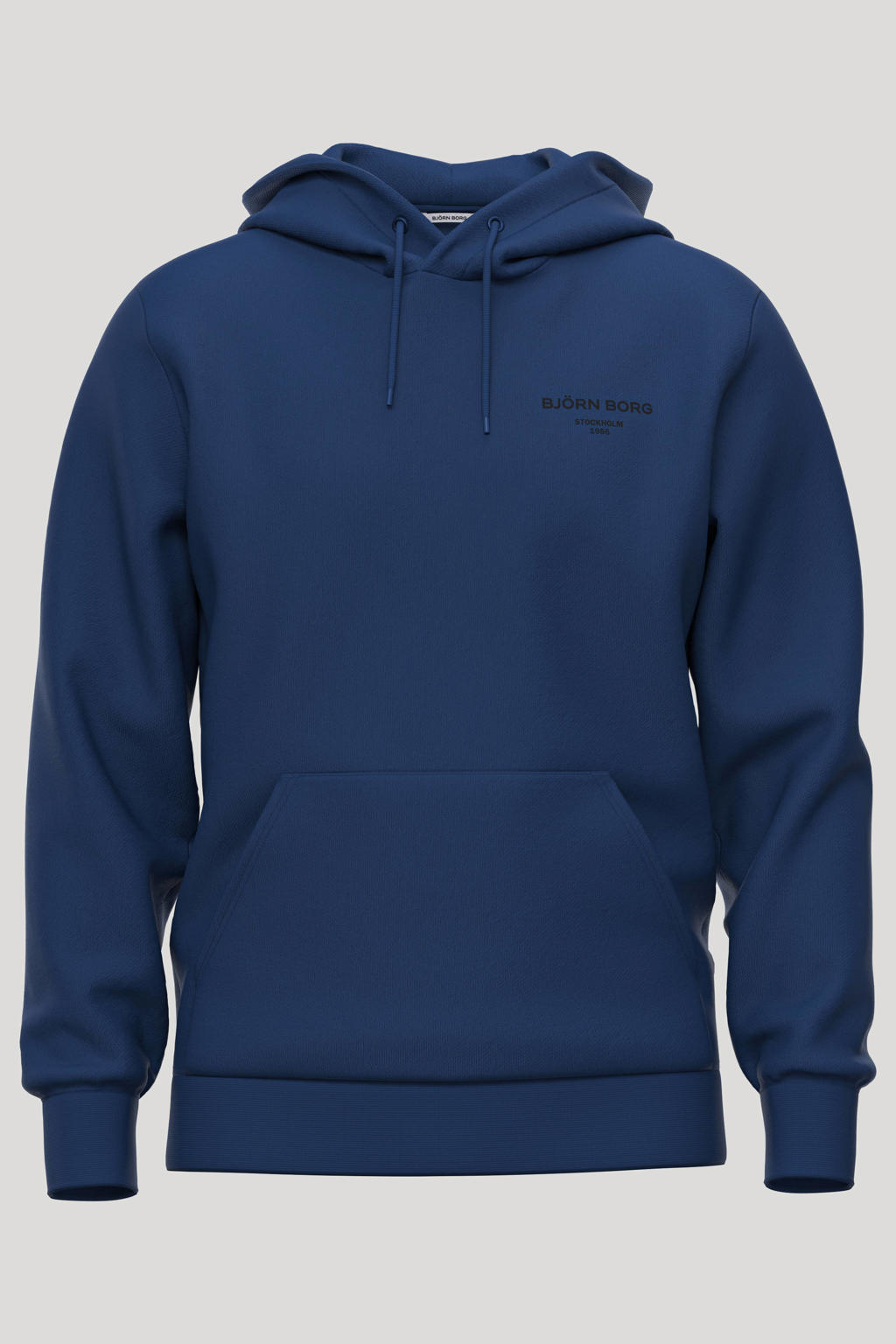 Björn Borg regular fit hoodie - blauw