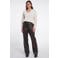 Rino & Pelle high waist loose fit broek - donkerbruin