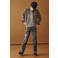 ONLY & SONS JUNIOR OSJEDGE straight leg jeans - zwart