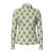 PIECES Curve Plus Size kanten gebloemde top - groen