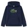 Lacoste sweater met logo - donkerblauw