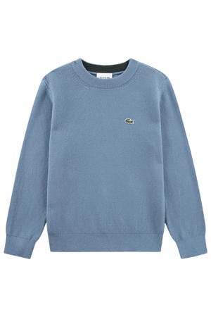 sweater met logo - blauw