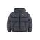 Lacoste quilted gewatteerde jas - antraciet