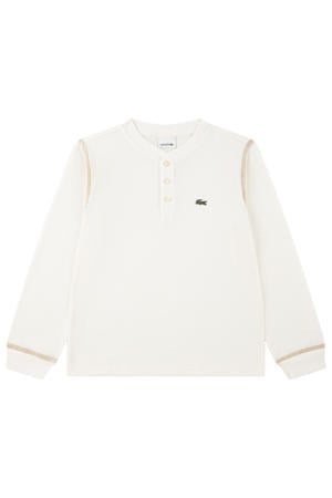 longsleeve met logo - wit
