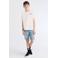 Levi's Kids T-shirt met backprint - wit