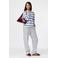 PIECES sweatpants - grijs melange
