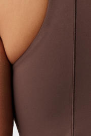 thumbnail: MS Mode sporttop Plus Size - donkerbruin