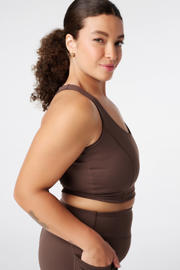 thumbnail: MS Mode sporttop Plus Size - donkerbruin