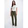 Morgan flared jeans - kaki