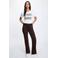 Morgan flared jeans - bruin