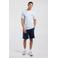 America Today regular fit T-shirt met backprint - blauw