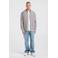 America Today relaxed fit geruit overhemd - wit/blauw
