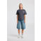 America Today T-shirt met print - grijs