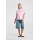 America Today T-shirt met print - lichtroze