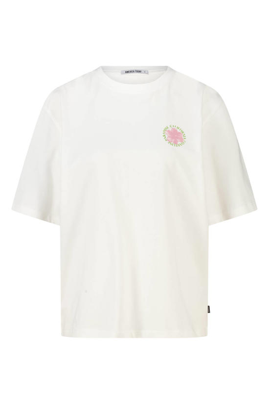 witte t-shirts dames